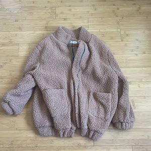 Zaful Teddy Coat
